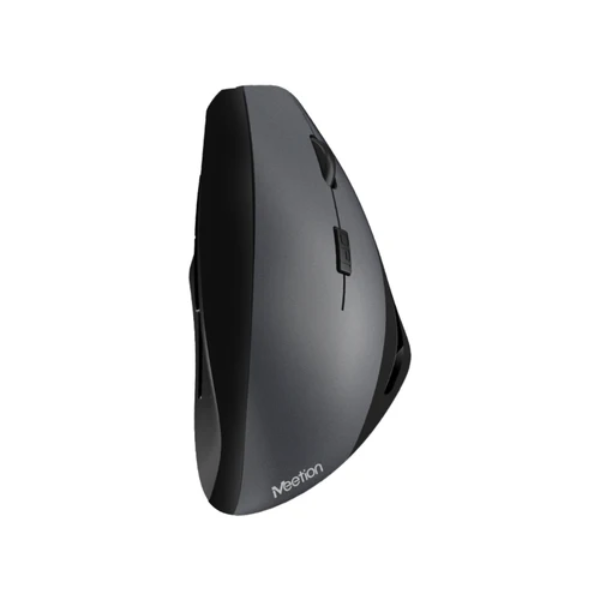 Meetion R380 Wireless Ergonomic Vertical Mouse – Gray - Dokkantech