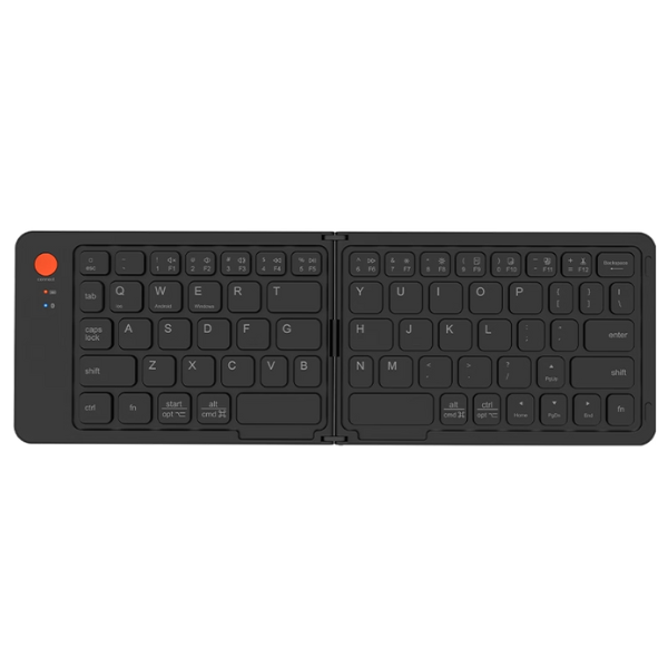 Meetion BTK001 Bluetooth Folding Keyboard – Compact, Portable & Rechargeable- Dokkantech