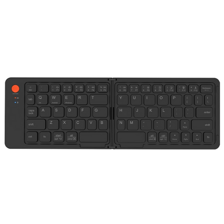 Meetion BTK001 Bluetooth folding keyboard compact portable rechargeable – front view