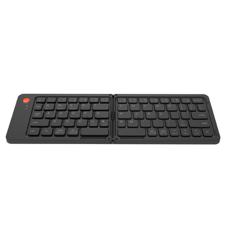 Meetion BTK001 folding keyboard – in use on desk