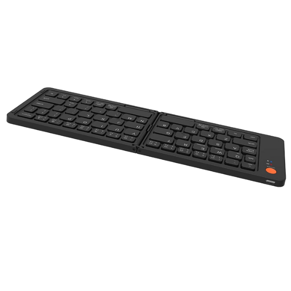 Meetion BTK001 Bluetooth Folding Keyboard – Compact, Portable & Rechargeable- Dokkantech