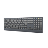 Meetion BTK2000 Rechargeable Wireless And Bluetooth Dual Mode Keyboard tilt left- Dokkan Tech