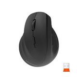 Meetion BTM010L Left-Handed Ergonomic Wireless & Bluetooth Rechargeable Mouse- Dokkantech