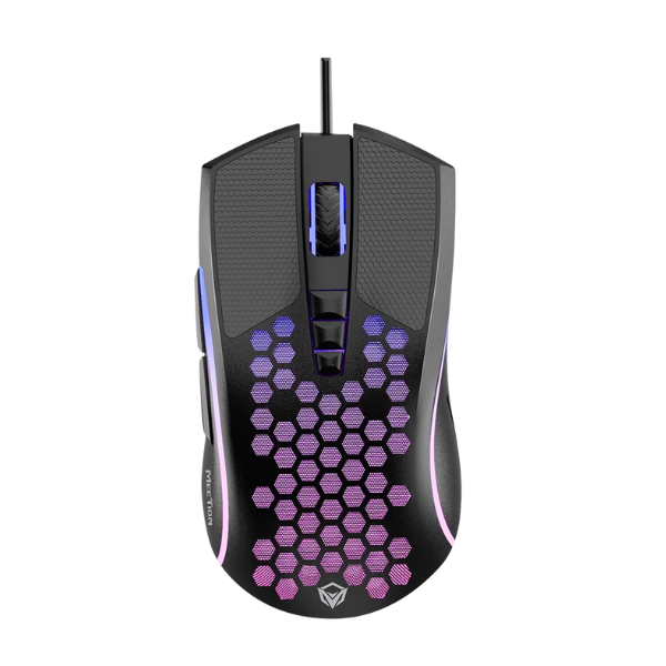 _Meetion GM015 Honeycomb RGB Gaming Mouse – 6400 DPI, Lightweight & Ergonomic DokanTech #