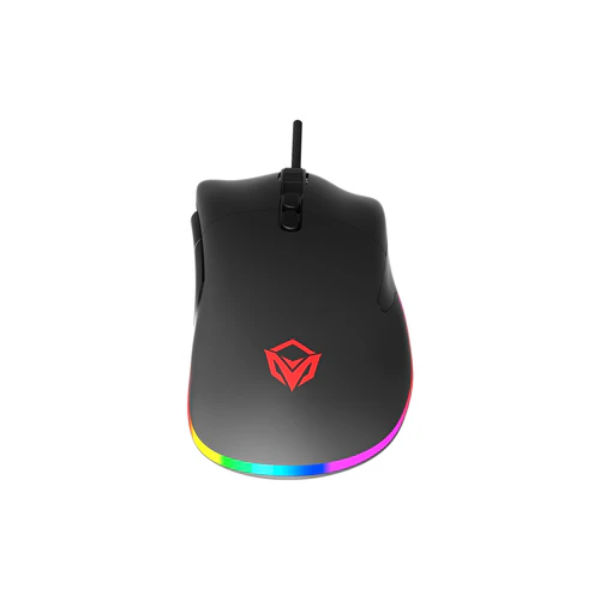 Meetion MT-GM20_2023 RGB Backlight Wired Gaming Mouse - Black-Dokkantech
