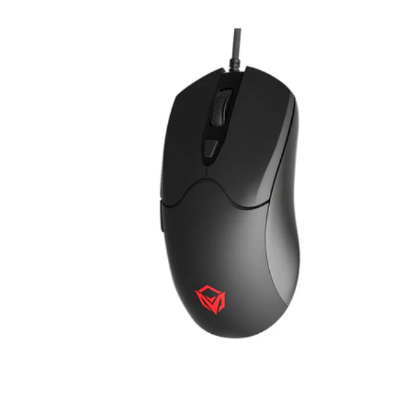 Meetion GM21 RGB Wired Gaming Mouse – 12000 DPI, Black, Backlit- Dokkantech