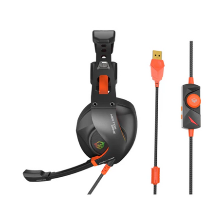 Meetion HP099 RGB Backlit HIFI 7.1 Stereo Wired Gaming Headset - Dokkantech