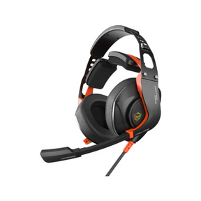 Meetion HP099 RGB wired gaming headset 3D sound – front view black