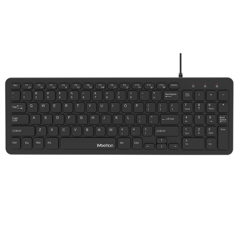 Meetion K410 Ultra-Thin Wired Keyboard – Compact and Comfortable Design- Dokkantech