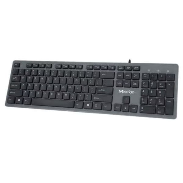 Meetion K841 slim keyboard – desk lifestyle