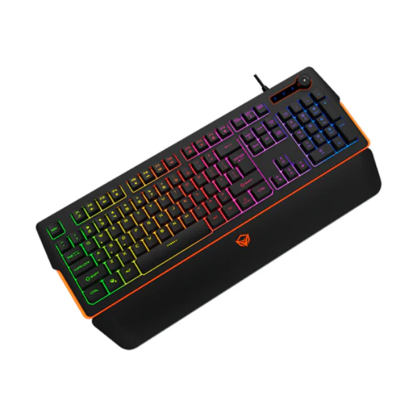 Meetion K9520 RGB Magnetic Wrist Rest Arabic Wired Gaming Keyboard - Dkkantech