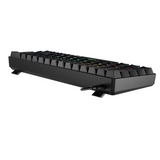 Meetion MK005 60% Mechanical   Gaming  Keyboard - Blue Switch, Black & White_Arabic- DokanTech #
