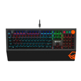 Meetion MK500 Basic Colorful Adjustable Rainbow Backlight Mechanical Gaming Keyboard OUTEMU Blue Switch Ara/En-Dokkantech#