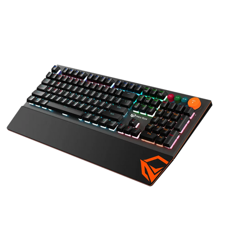 Meetion MK500 Basic Colorful Adjustable Rainbow Backlight Mechanical Gaming Keyboard OUTEMU Blue Switch Ara/En-Dokkantech#