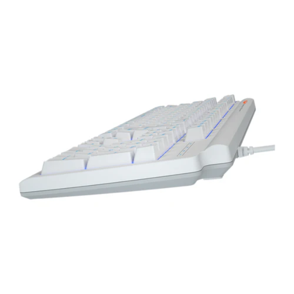 Meetion MK600MX Blue switch Arabic Mechanical Rainbow White Keyboard - Dokkantech