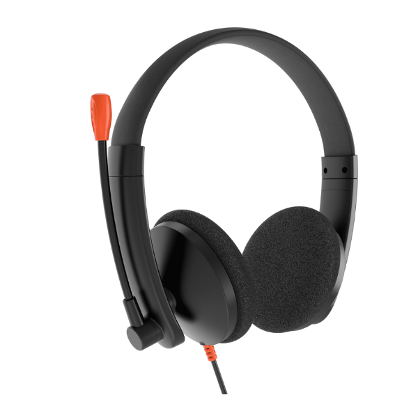 Meetion MT-HP003 Wired Headset with Mic - Dual Ear, Noise Cancelling- DokanTech #