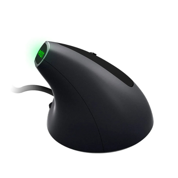 Meetion MT-M390 Vertical Wired Mouse – Ergonomic, LED, 5 Buttons#- Dokkantech