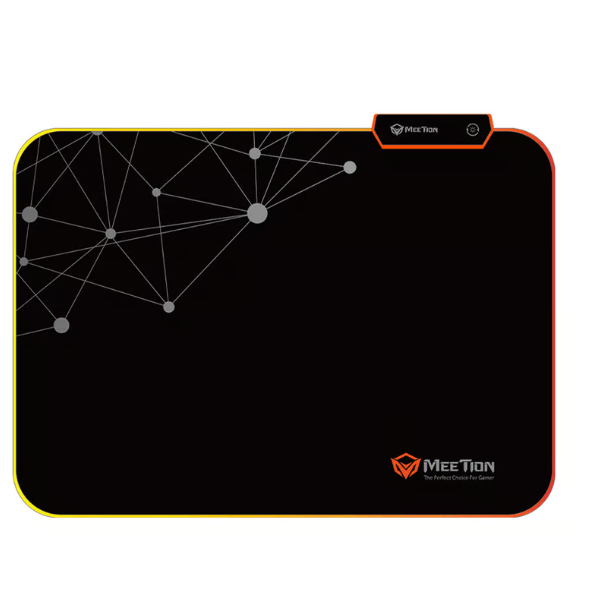 Meetion PD120 RGB Gaming Mouse Pad – Non-Slip Rubber Base, LED Backlit, Plug & Play- DokanTech #