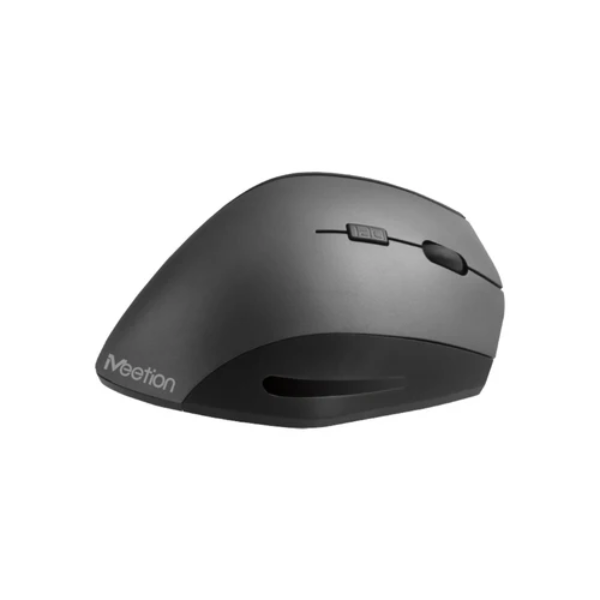 Meetion R380 Wireless Ergonomic Vertical Mouse – Gray - Dokkantech