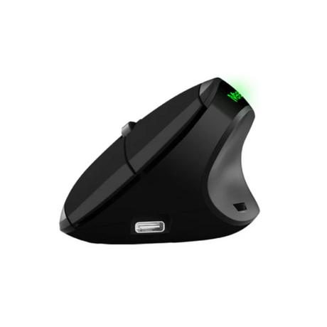 Meetion R390 Ergonomic Wireless Vertical Rechargeable Mouse - Dokkantech