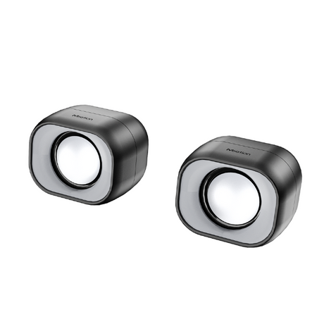 Meetion SP2010 2.0 USB Speakers  Crystal Clear HiFi Sound Deep Bass- DokanTech #