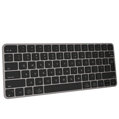 MeetionikeyK210Bluetoothand2.4GWirelessKeyboardAra-BlackGray - dokkantech#