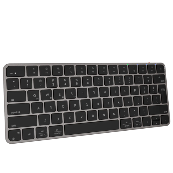 MeetionikeyK210Bluetoothand2.4GWirelessKeyboardAra-BlackGray - dokkantech#