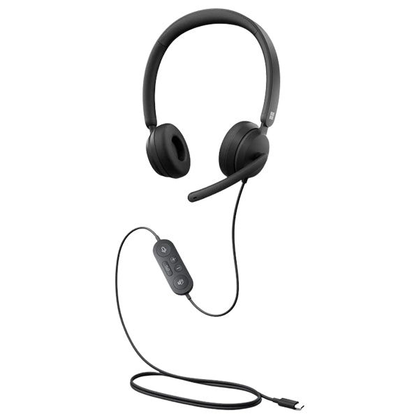 Microsoft Modern USB-C Headset with Noise-Cancelling Microphone - Wired Headset