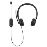 Microsoft Modern USB-C Headset - Wired Headset,On-Ear Stereo Headphones with Noise-Cancelling Microphone, USB-C Connectivity, in-Line Controls, PC/Mac/Laptop - Certified Teams