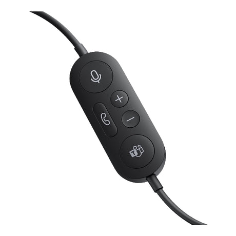 Microsoft Modern USB-C headset – wearing in office