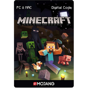 Minecraft digital gift card – front view