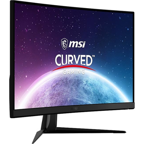 MSI PRO G27C4X monitor – curved screen detail