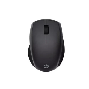HP FM530A wireless and Bluetooth dual mode mouse – front view black