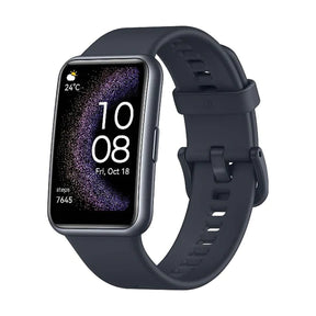 Huawei Watch Fit Special Edition AMOLED GPS smartwatch – front view black