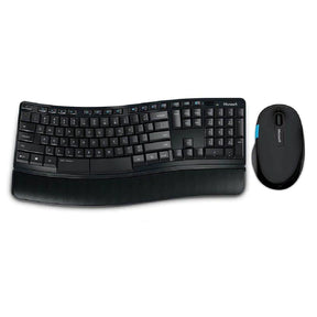 Microsoft Wireless Sculpt Comfort Desktop keyboard and mouse – front view