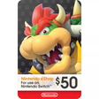 Nintendo eShop gift card – game purchases