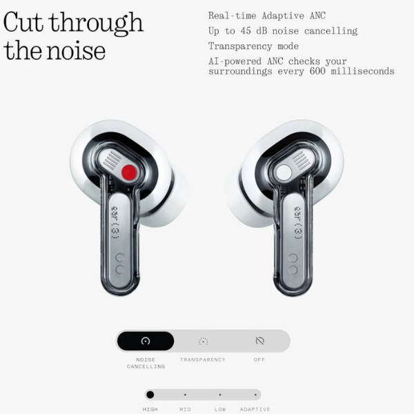 Nothing Ear (3) Wireless Earbuds – ANC & High-Quality Sound