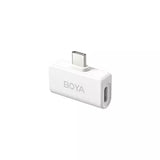 BOYA Omic-U Ultracompact 2.4GHz Dual-Channel wireless Microphone Receiver Front View dokkan tech