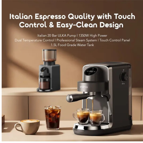 OraimoBrewSemiEspressoCoffeeMaker-Black-Features 6 -DokkanTech 