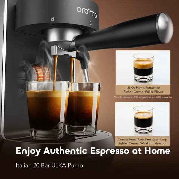 OraimoBrewSemiEspressoCoffeeMaker-Black-Features  5-DokkanTech 