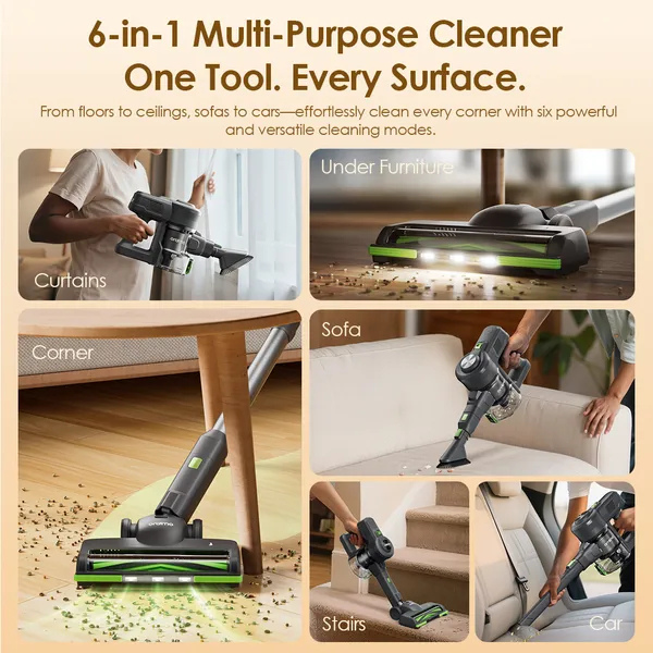 OraimoCyberVac180WWirelessStickVacuumCleanerFeatures -DokkanTech