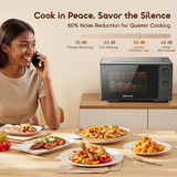 OraimoInfiWaveLite20LLowNoiseMicrowaveOven-Black-Features 2 -DokkanTech 