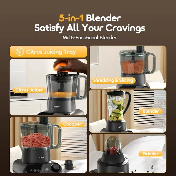 OraimoOmniBlend221000RPMSpeed5-in-1Blender- DokkanTech