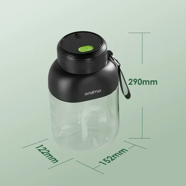 OraimoSmartBlenderCup1LPortableJuiceBlenderOMB-201ADimensions-DokkanTech