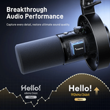 Maono PD300X USB/XLR Dynamic Microphone – Black "XLR CABLE NOT INCLUDED"