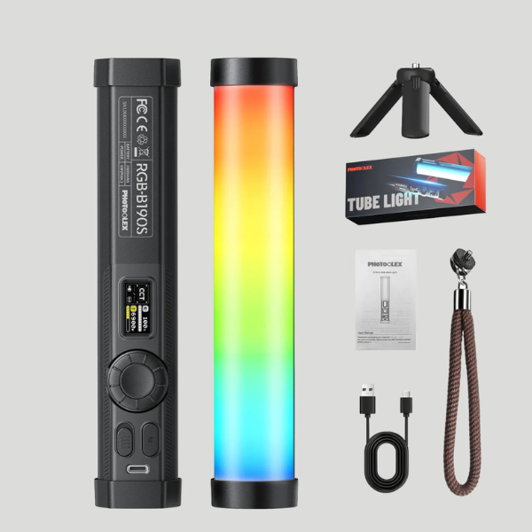 Photoolex B190S RGB LED Tube Light 19cm (RGB-B190S)