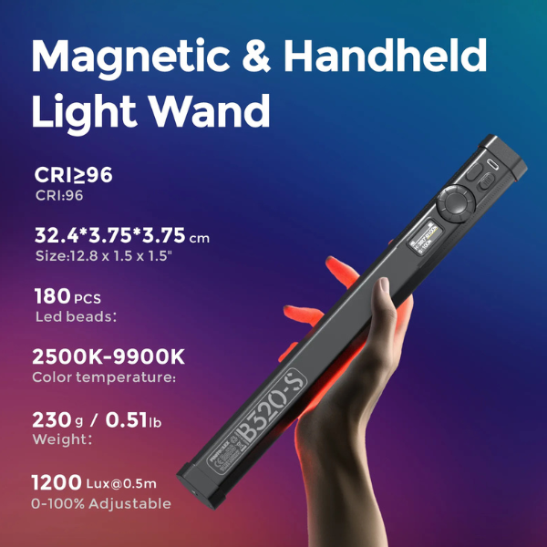 Photoolex B320S RGB LED Tube Light 30cm (RGB-B320S)