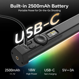 Photoolex B600S RGB LED tube light, feature highlight 6