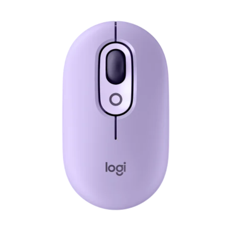 Logitech POP Mouse, Wireless Mouse with Customisable Emojis, SilentTouch Technology, Precision/Speed Scroll, Compact Design, Bluetooth, Multi-Device, OS Compatible - DokanTech #