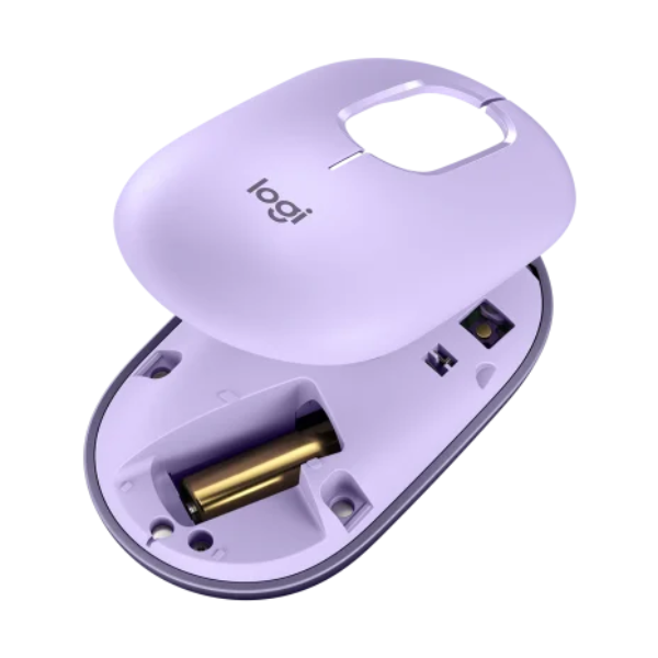 Logitech POP Mouse, Wireless Mouse with Customisable Emojis, SilentTouch Technology, Precision/Speed Scroll, Compact Design, Bluetooth, Multi-Device, OS Compatible - DokanTech #